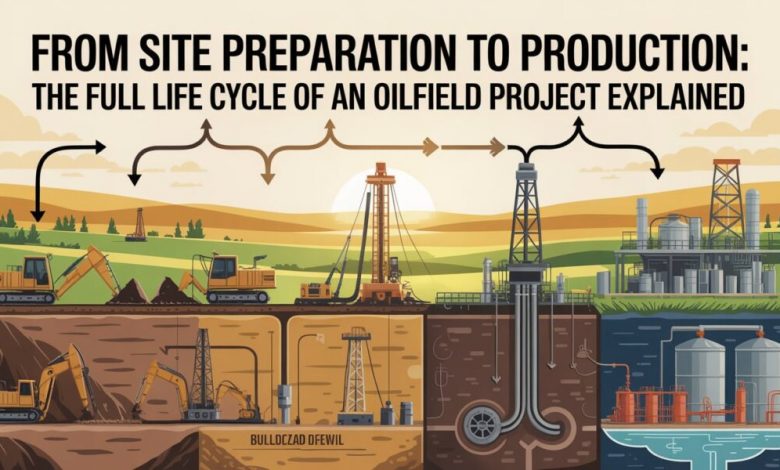 from-site-preparation-to-production:-the-full-life-cycle-of-an-oilfield-project-explained